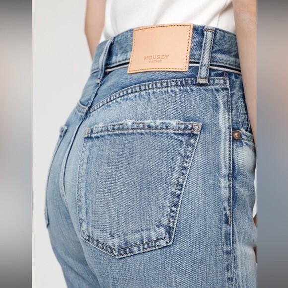 Moussy JULIAN LIGHT OZ TAPERED-HI Jeans in size 26 NWT - Picture 11 of 11